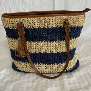 Brighton crochet shoulder bag.
